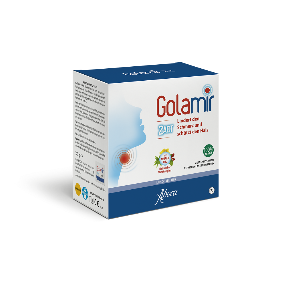 Aboca Golamir 2Act Lutschtabletten