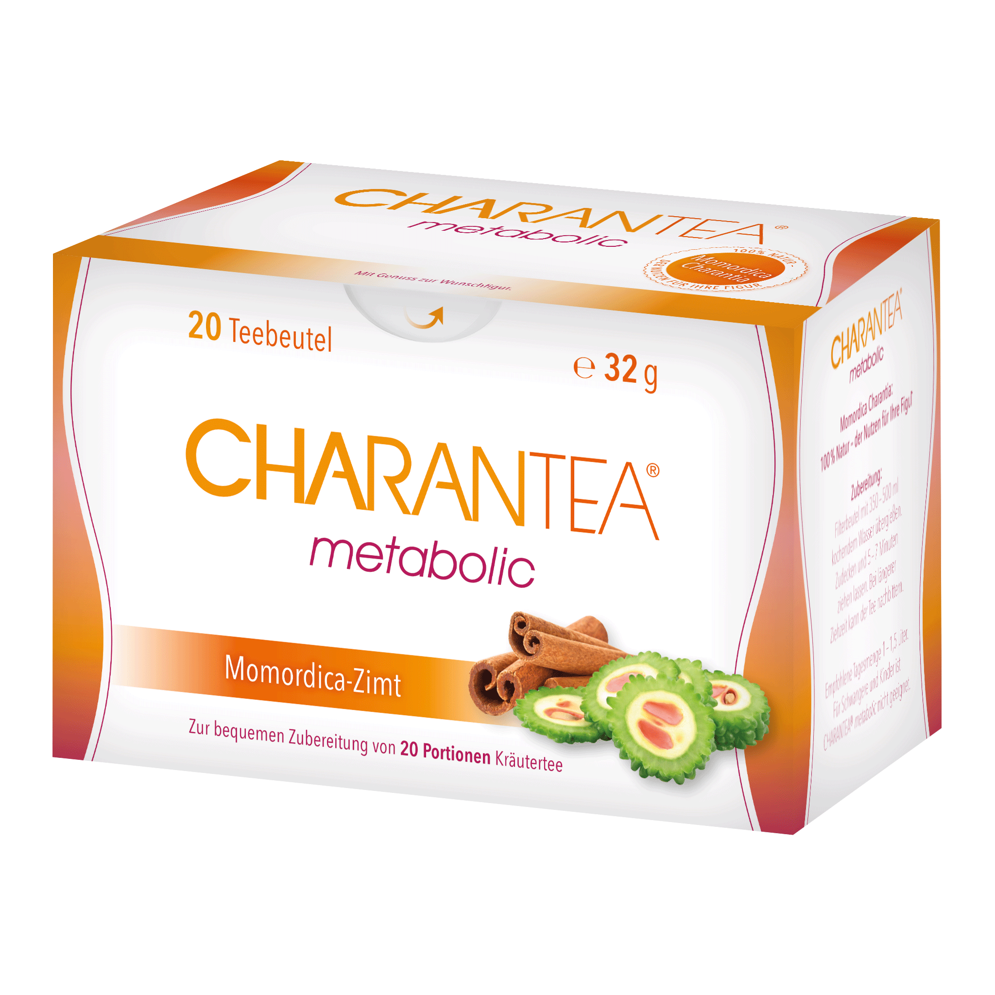 CHARANTEA® metabolic Zimt - 20 Beutel