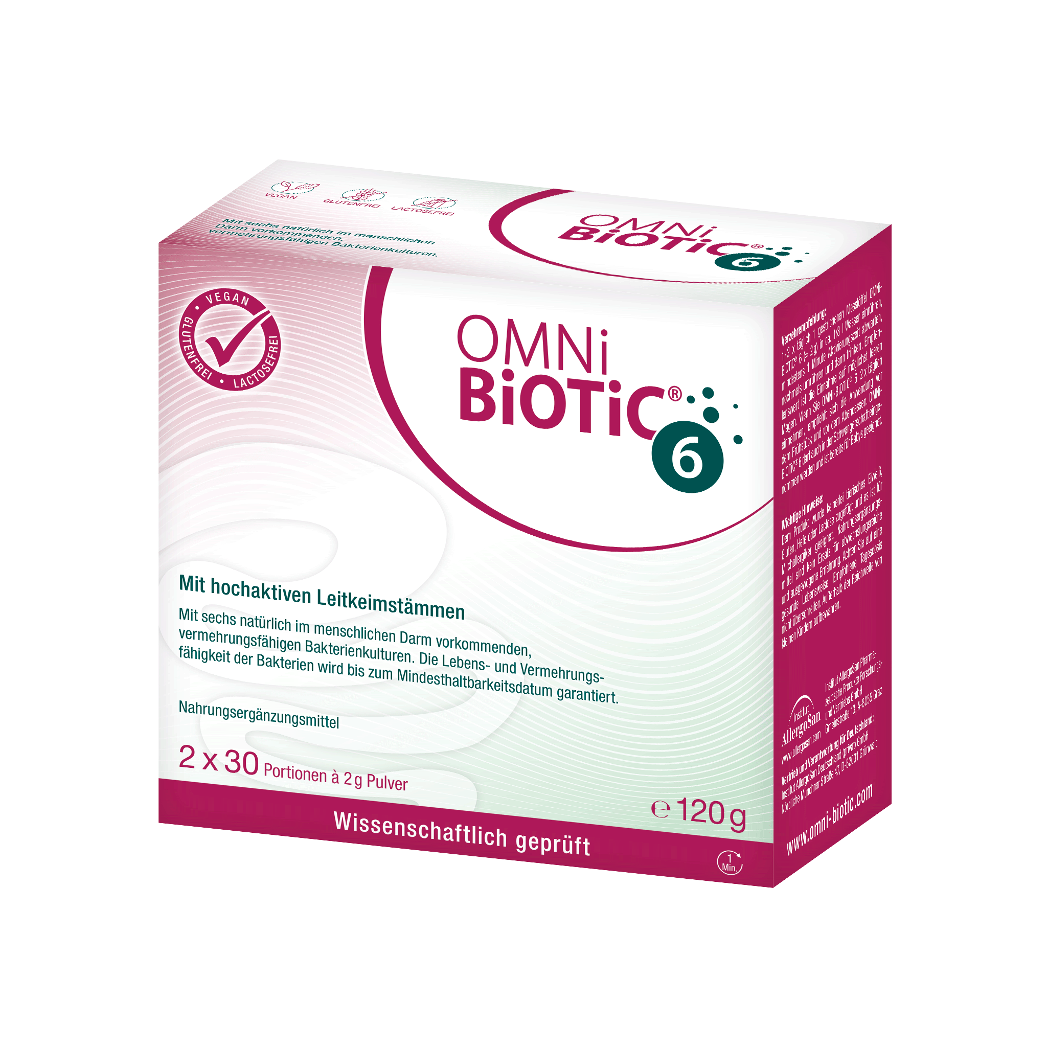 OMNi-BiOTiC® 6 - Pulver 2 x 60 g