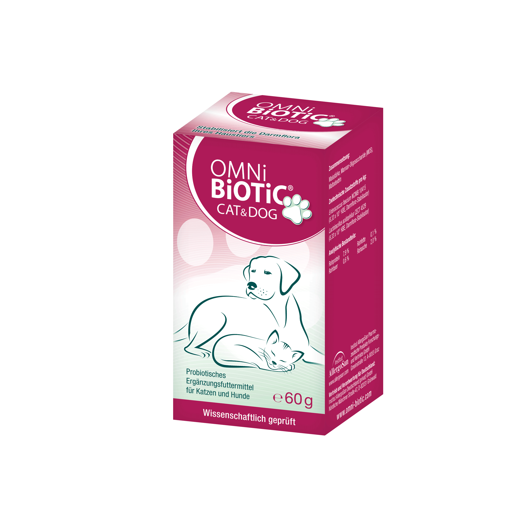 OMNi-BiOTiC® CAT & DOG - Pulver 60 g