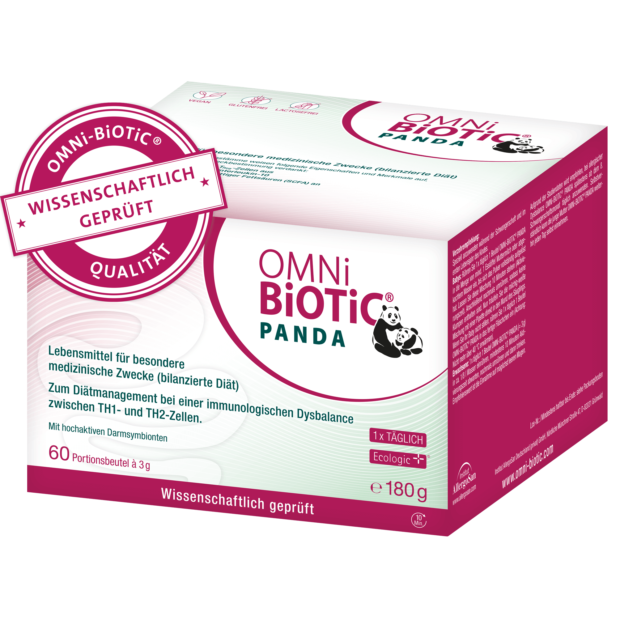 OMNi-BiOTiC® PANDA - 60 Sachets à 3 g