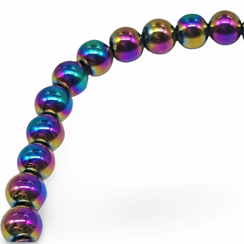 4mm Rainbow Hematite Bracelet – IE WHSE