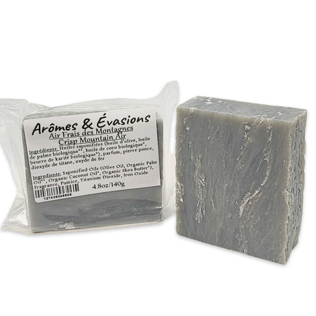 FRESH MOUNTAIN AIR SOAP BAR, Mens Organic Bar Soaps