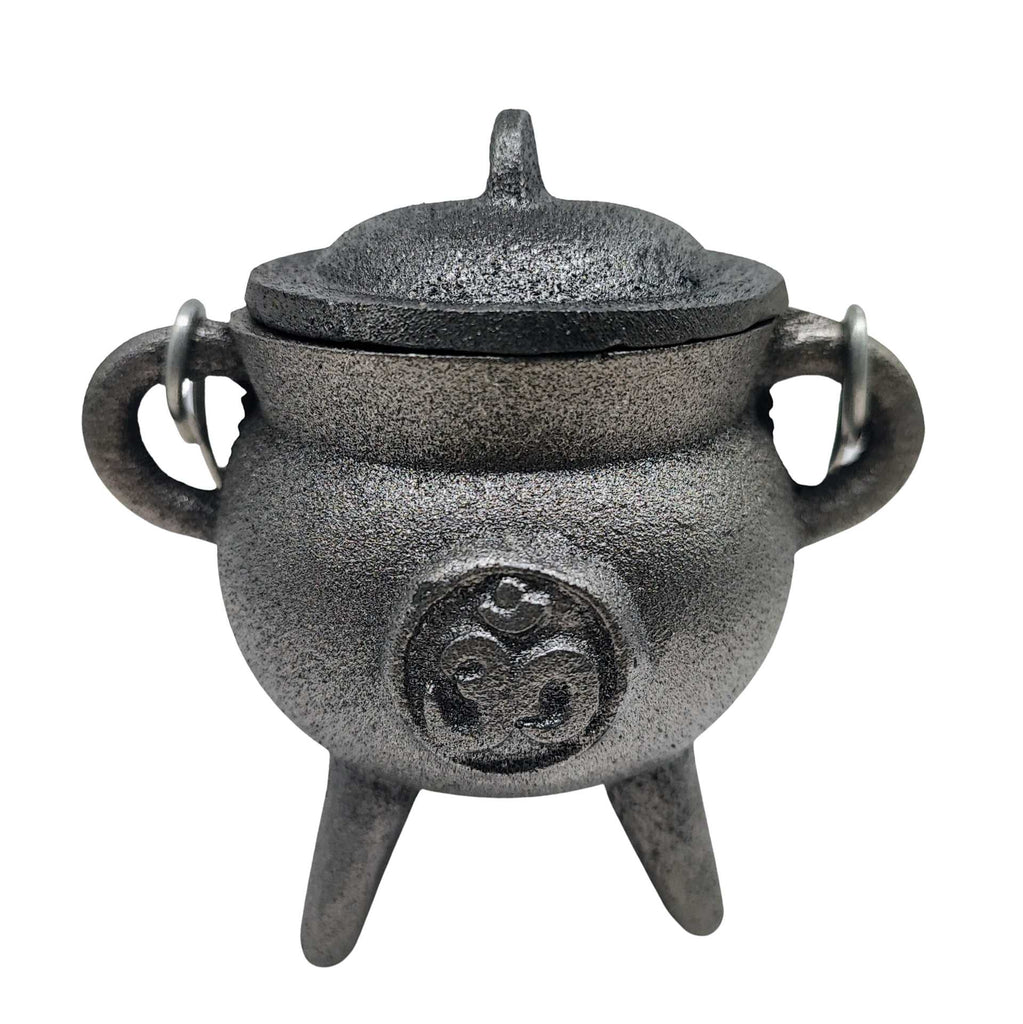 Backcountry Iron 4.75 inch Cauldron Cast Iron Country Kettle for Wicca and  Witchcraft