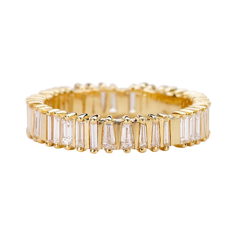 The Unique and Geometric - A Set of Golden Wedding Bands – ARTEMER