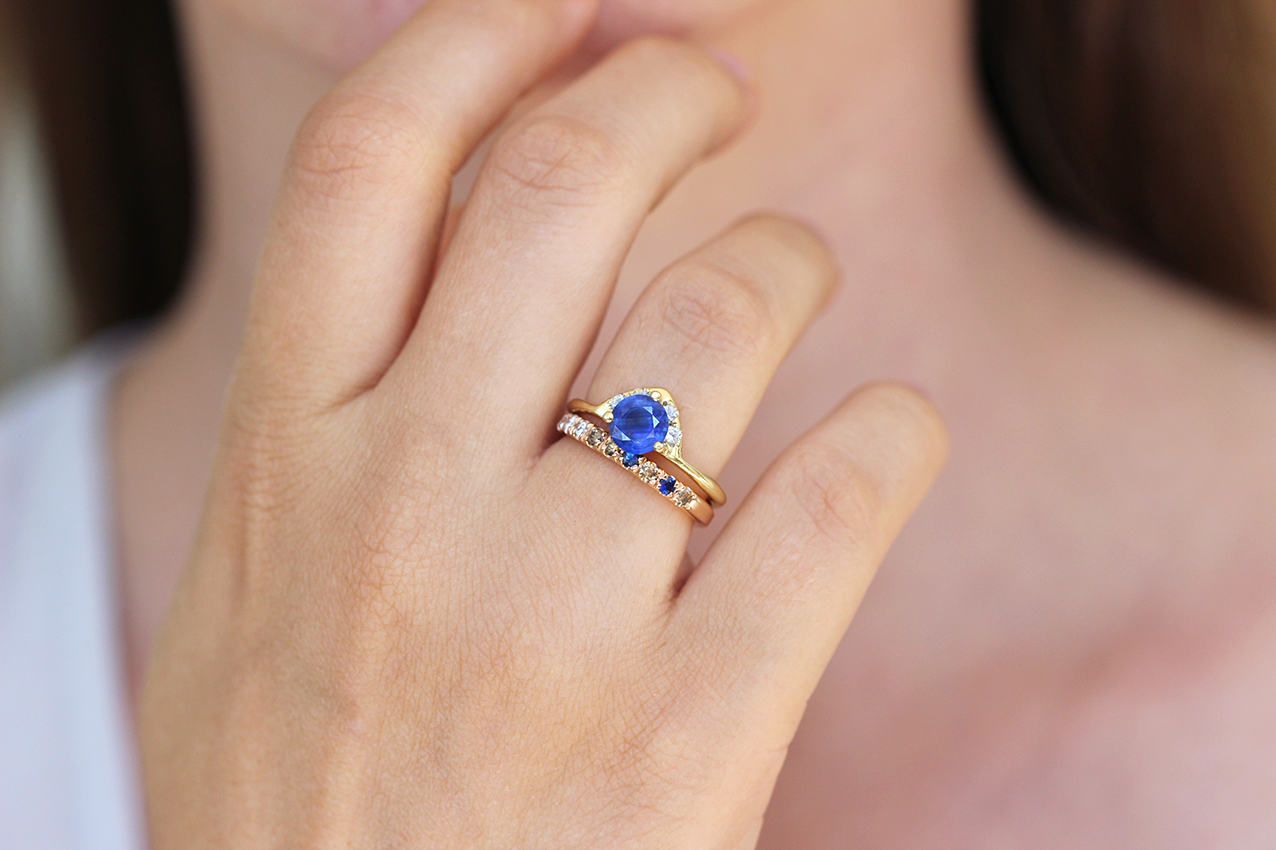 3 carat sapphire ring