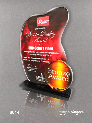 Acrylic Trophy and Plaque