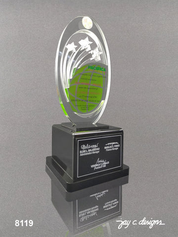 Acrylic Trophy and Plaque