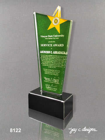 Acrylic Trophy and Plaque