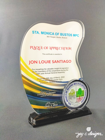 Acrylic Trophy and Plaque