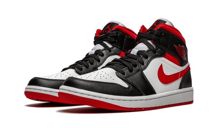 AIR JORDAN 1 MID GYM RED WHITE 