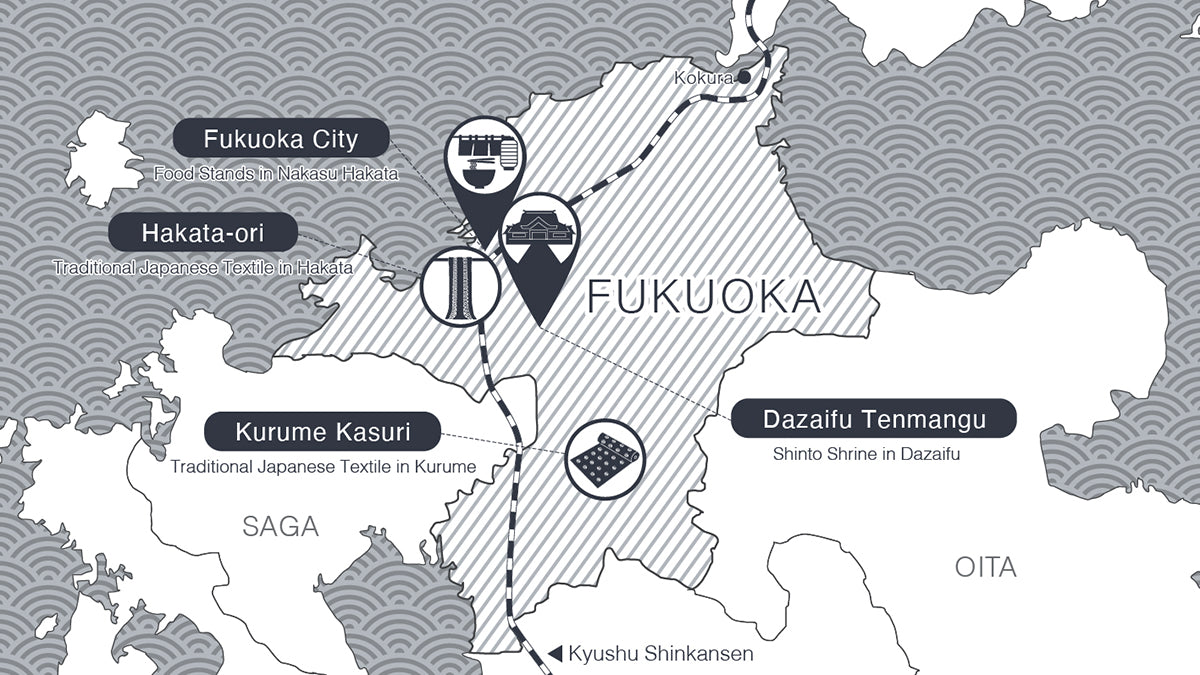 fukuoka illustration