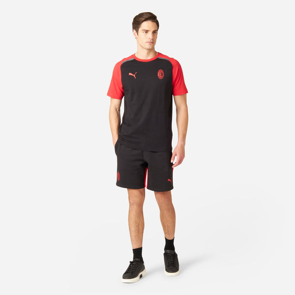 FELPA MILAN CASUALS 2023/24 CON ZIP E CAPPUCCIO