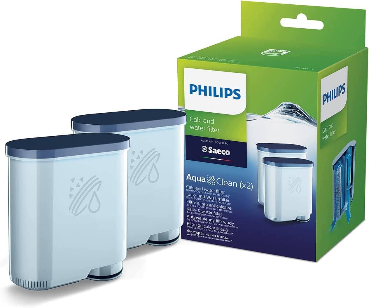 Philips / Saeco Aquaclean Filter [CA6903/22] - 2 Filters