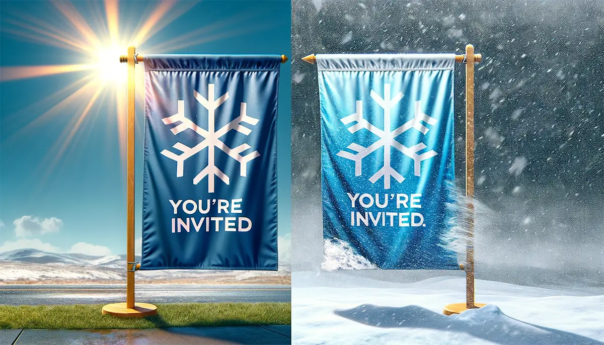 You're Invited - Church Feather Banner Flag Materials