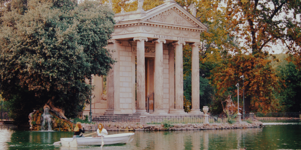 Villa Borghese in Rome, Italy