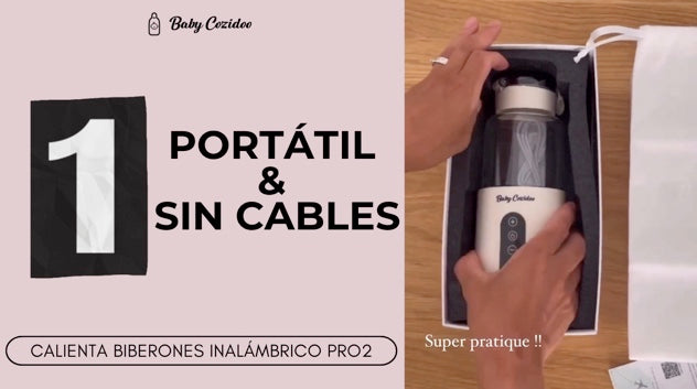 Calientabiberones portátil sin cables, perfecto para viajar, N.º 1