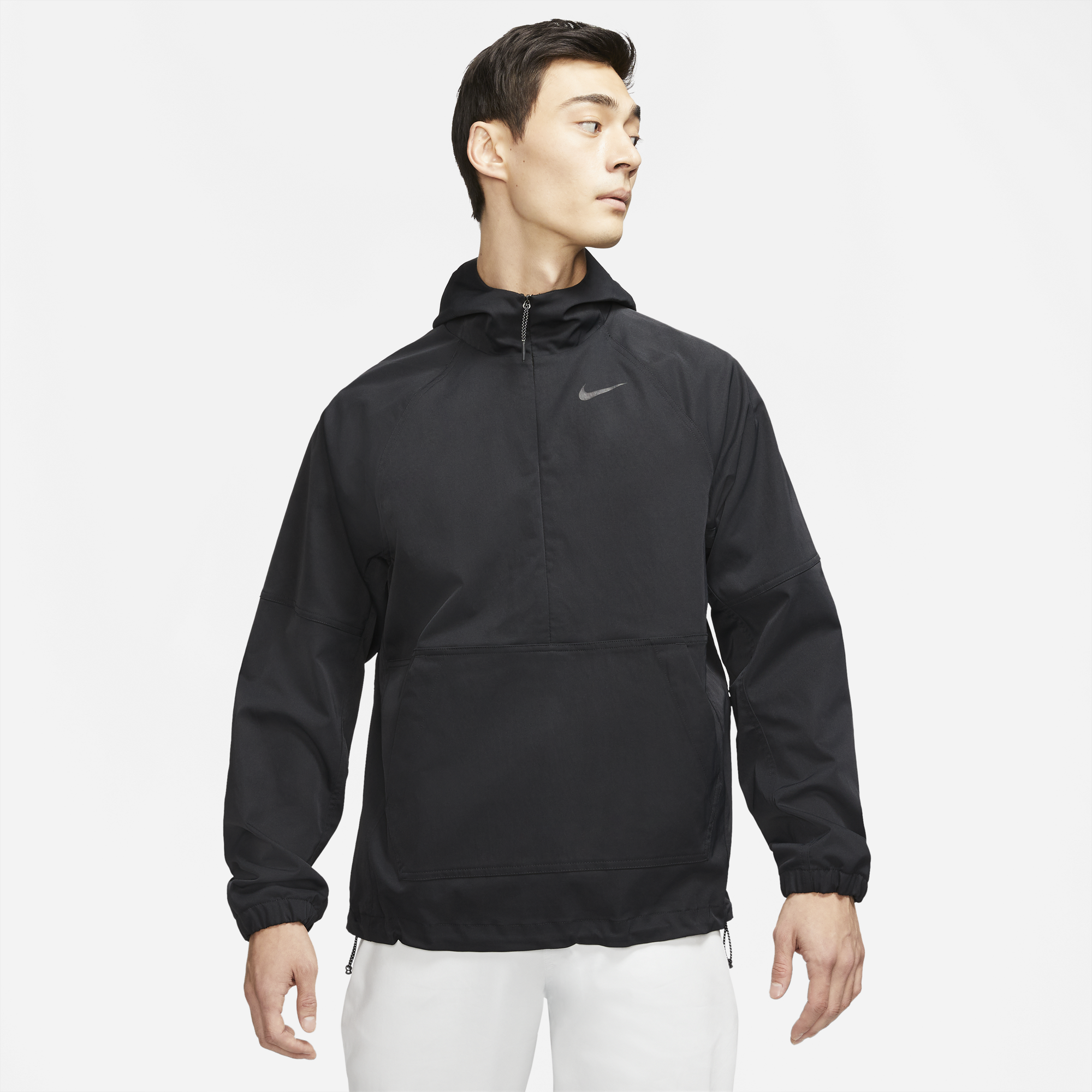 nike men's shield anorak golf jacket