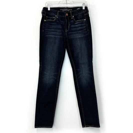 American Eagle Womens Super Stretch Skinny Dark Wash Denim Jeans