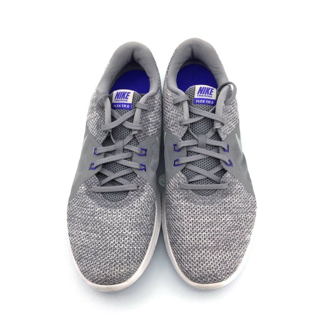 Estadístico Seguid así Won Nike Womens Training Flex TR 8 Athletic Shoes, Gray / Purple - Size 11 –  Parsimony Shoppes