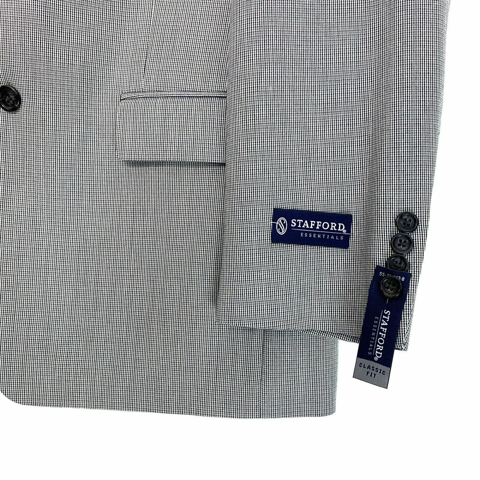 stafford essentials blazer