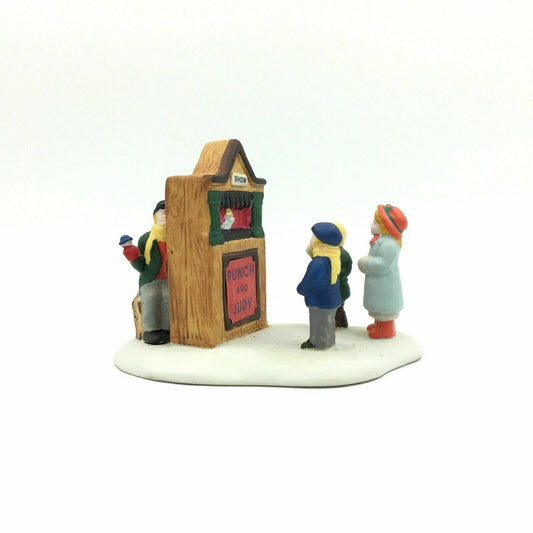 Lemax Village Collection Porcelain “Punch & Judy” Table Accent #63171 1996