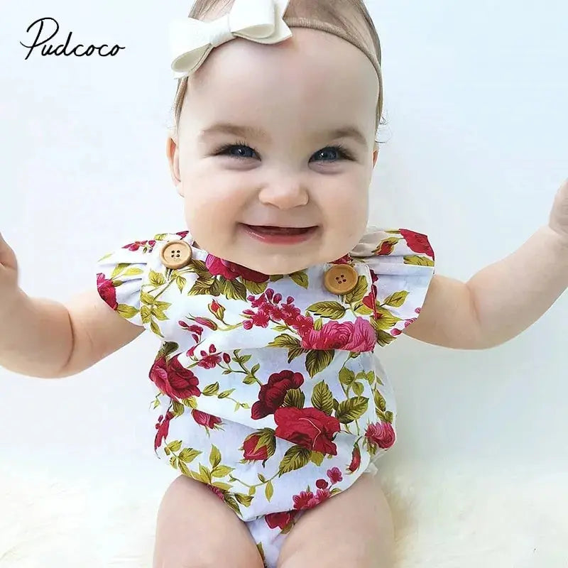 Baby Girls Jumpsuit Romper And Headband Set Vivareflex Online