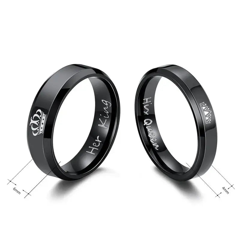 Couple Ring Her King His Queen - Vivareflex Online