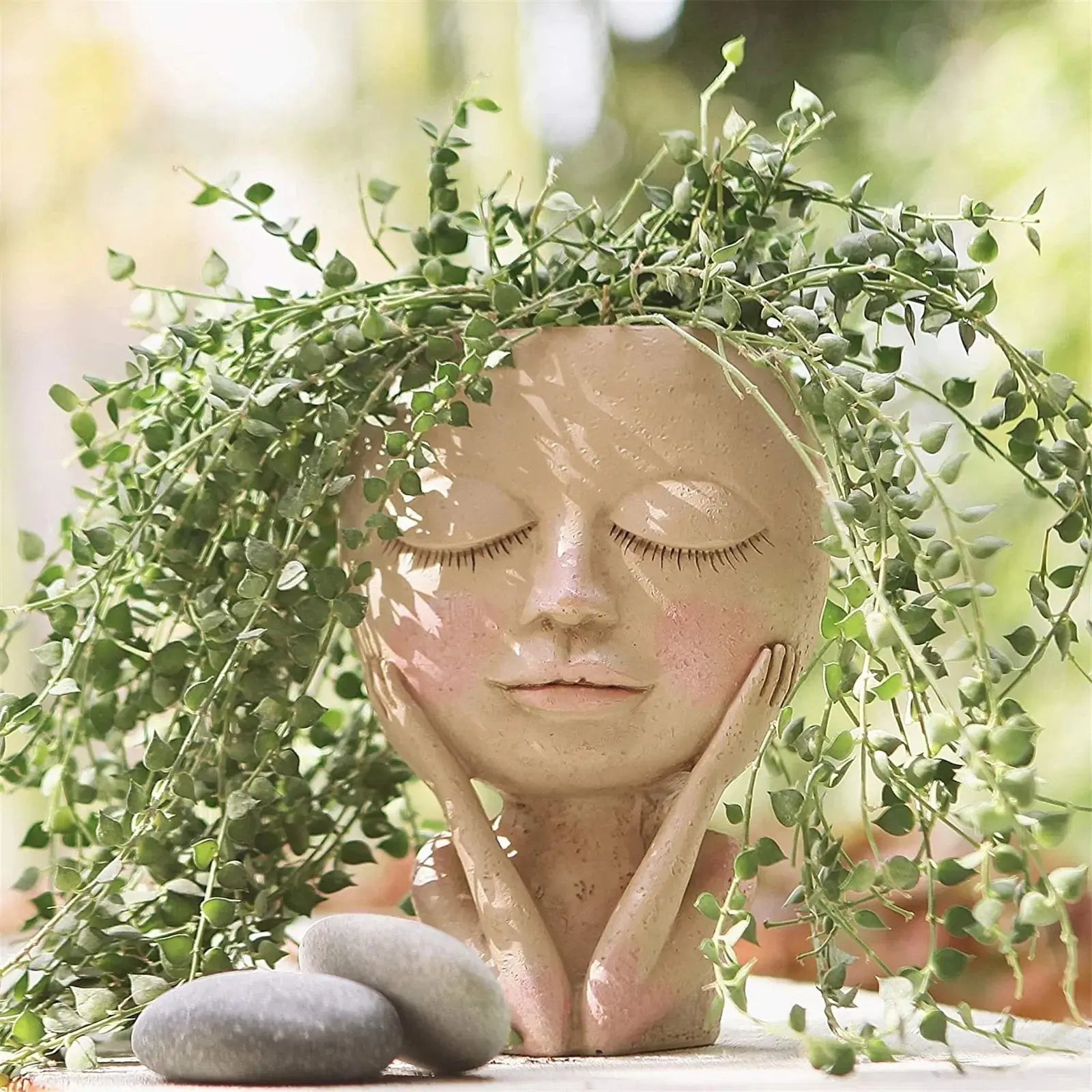 Girls Face Head Flower Planter Succulent Vivareflex Online