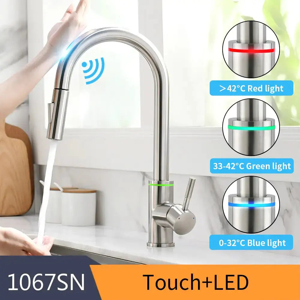 Kitchen Smart Touch Faucets Vivareflex Online