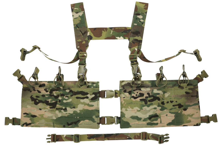 AR Chest Rig Split Front 6 mag GRID