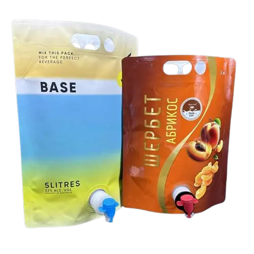 Bag-in-Box (BIB) Stand Up Pouch for Apple Juice, Wine, Liquor &amp; More (1)