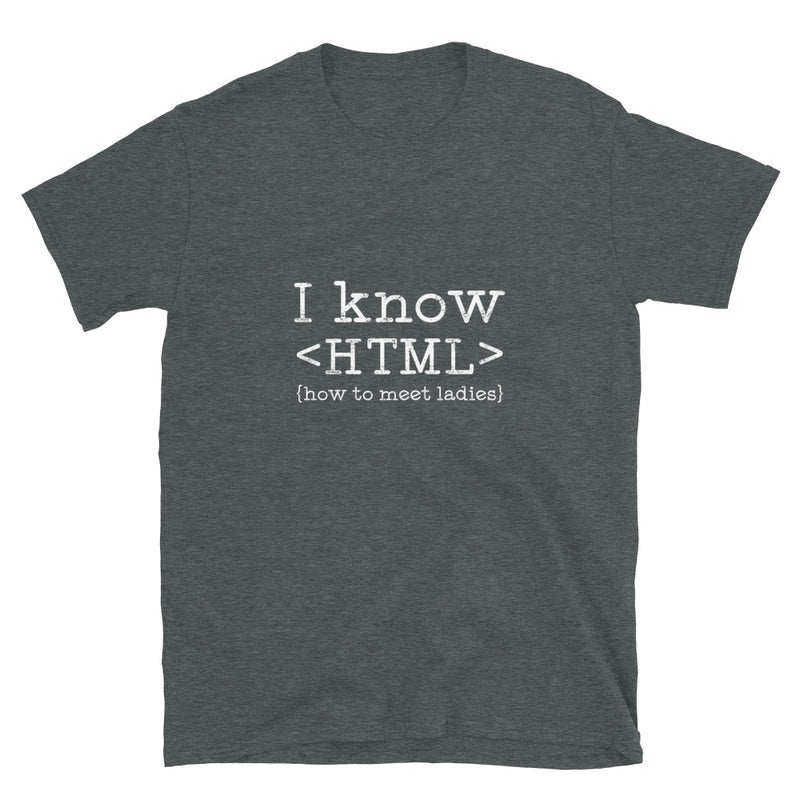 i know how to meet ladies t shirt