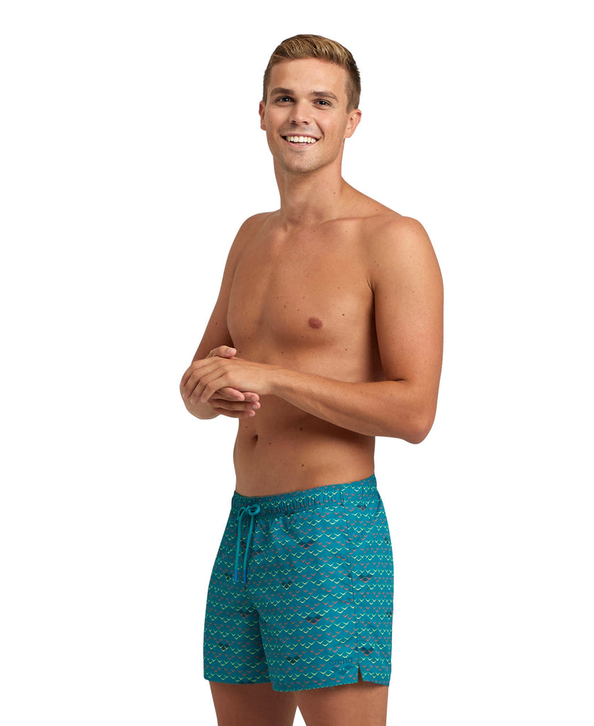 Bañador Slip Hombre Estampado arena Visual Waves