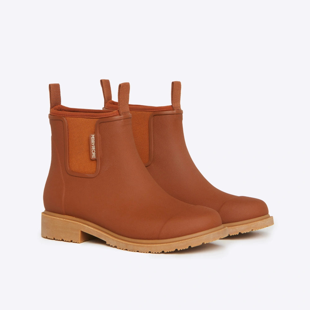 Bobbi Wellington Boot // Rust - Merry People UK product image