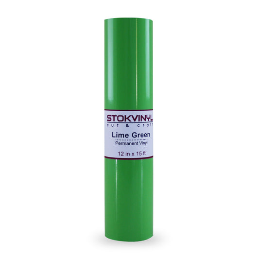 Premium Adhesive Vinyl Green 12 x 15ft - Stokvinyl