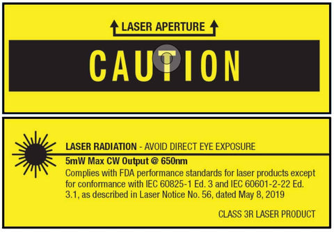 Class 3R Laser Warning