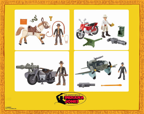 Hasbro Indiana Jones Worlds of Adventure Wave 1 Release roundup wave1collectibles.com