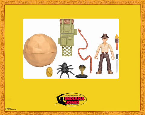 Hasbro World of Adventure Indiana Jones w Backpack 