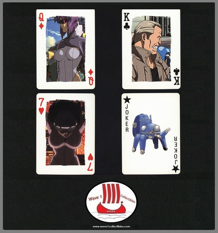 Manga Video Ghost In The Shell Playing Cards Poker