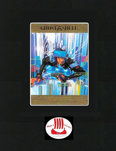 Ghost In The Shell SP Gold Foil Chase Card Masamune Shirow Kusanagi shortpack casebreak