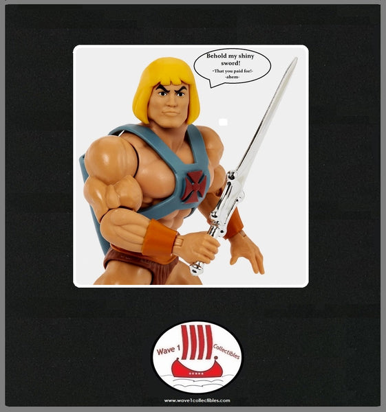You Paid For He-Man's Sword Mattel
