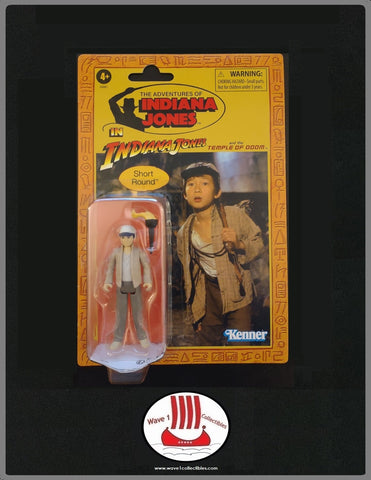 Indiana Jones Retro Short Round MOC available now at Wave1collectibles.com