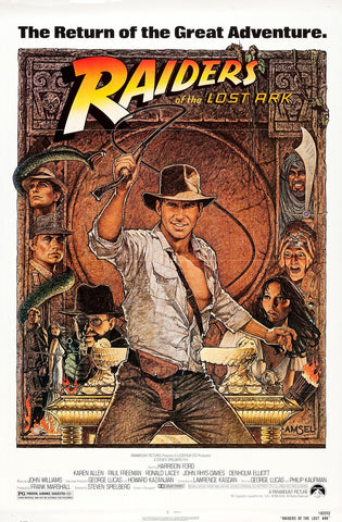 Indiana Jones Raiders of the Lost Ark Richard Amsell Movie Poster