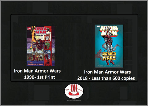 Iron Man Armor Wars Marvel TPB Low Print MCU wave1collectibles