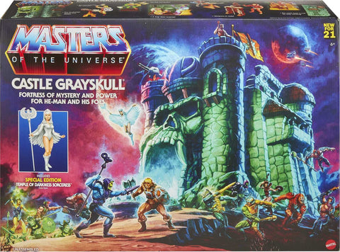 Mattel's Masters of the Universe Castle Grayskull courtesy of wave1collectibles.com