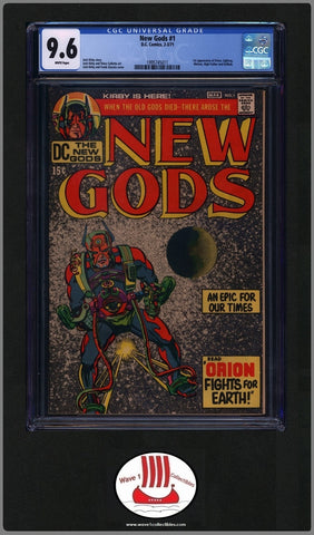 New Gods #1 CGC 9.6 DC Comics Featuring the 1st appearances of Apokolips, Orion, Kalibak and more