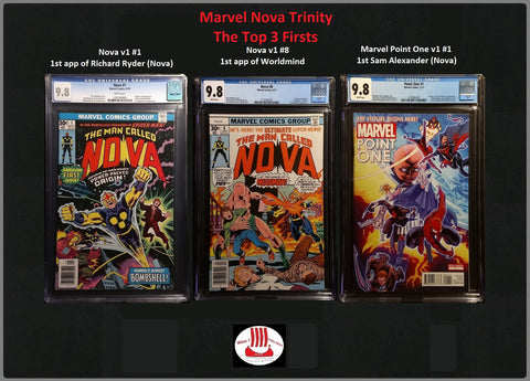 Marvel Comics Key Nova First Appearances brought to you by Wave 1 Collectibles