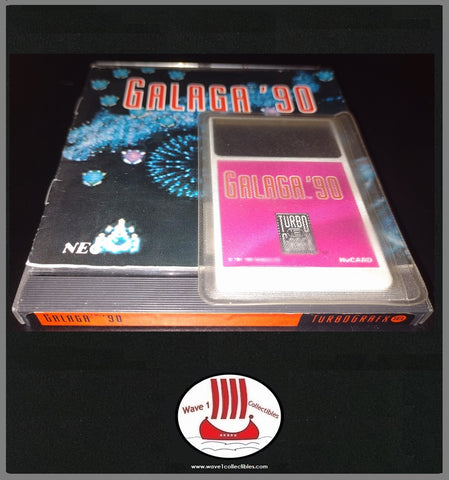 Galaga '90 Turbografx-16 courtesy of www.wave1collectibles.com
