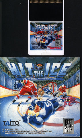 Hit The Ice Turbografx-16 courtesy of www.wave1collectibles.com